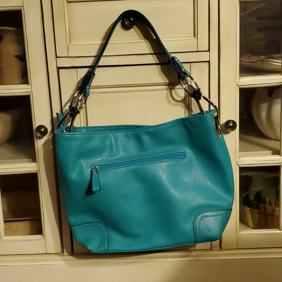 Alyssa Store hobo 2 turquoise handbag - Picture 2 of 7